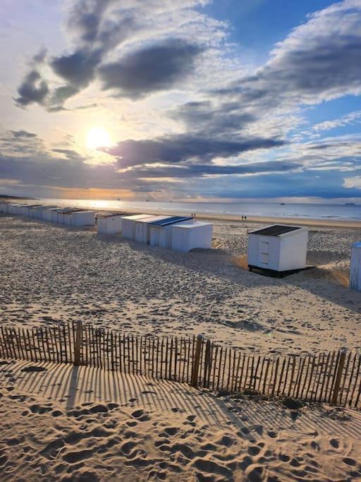Appart 4 Pers Plage Vue Mer Calais Exteriör bild